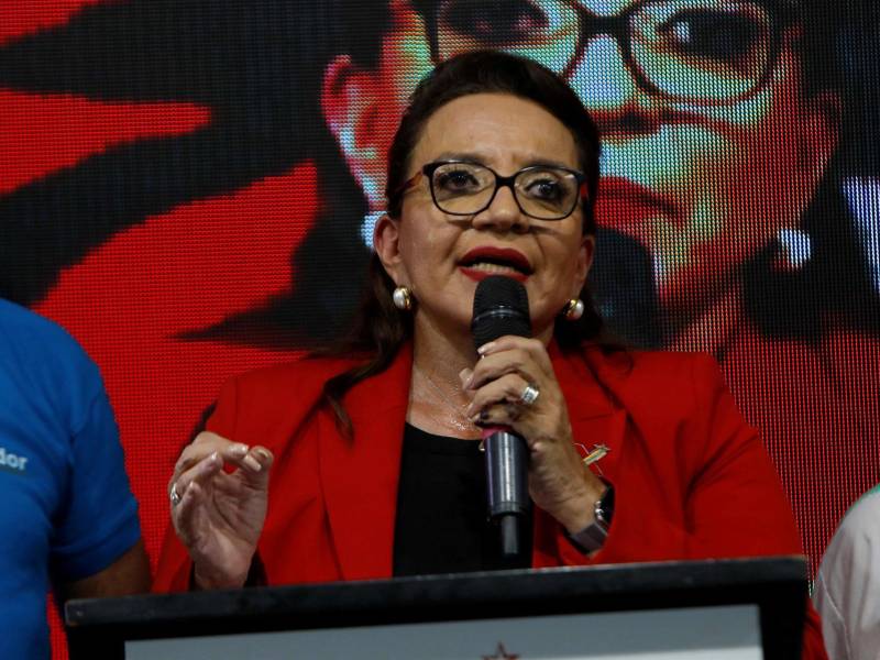 Xiomara Castro, presidenta de Honduras. Fotografía: EFE