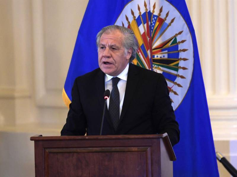 Luis Almagro, secretario general de la OEA.