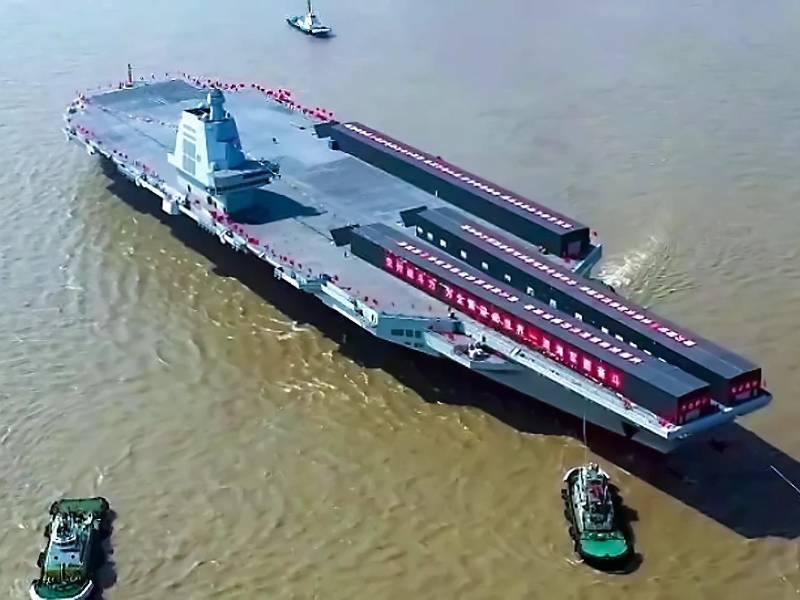 El Fujian es el nuevo y temible portaviones de China.