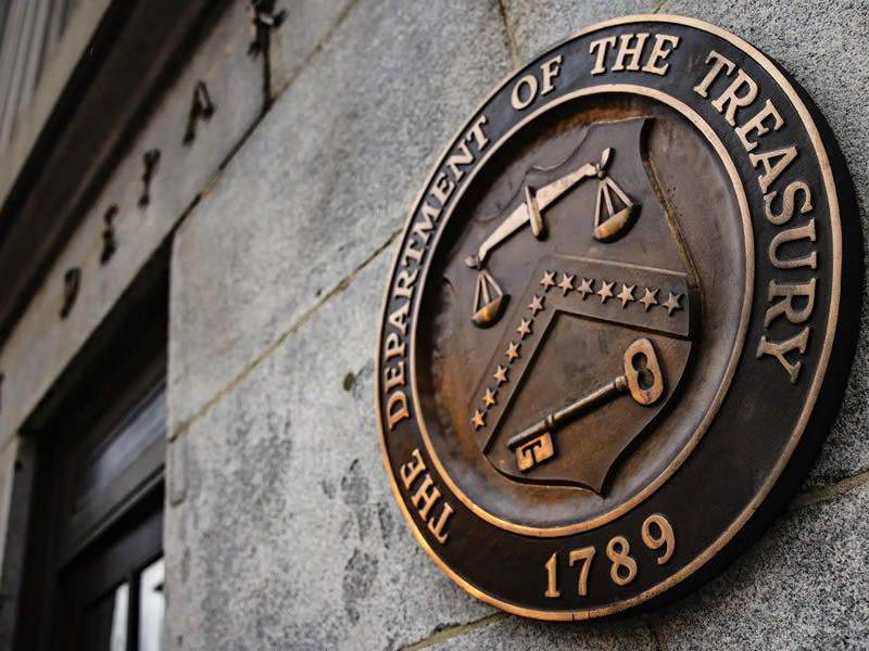 Departamento del Tesoro de Estados Unidos.