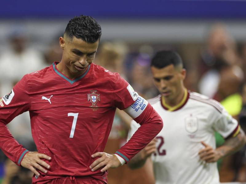 La tristeza de Cristiano Ronaldo tras decirle adiós a la Copa del Mundo 2026.