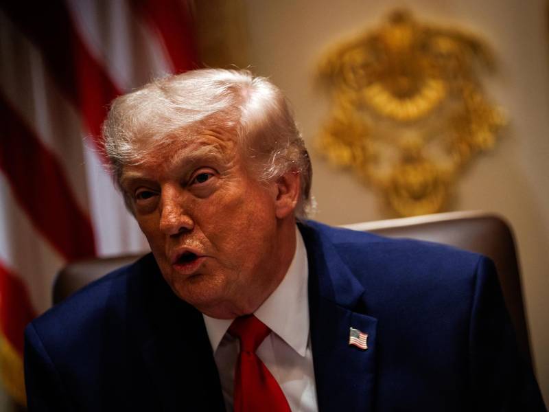 Fotografía del 27 de mayo de 2026 del presidente de EE.UU., Donald Trump. EFE/EPA/Samuel Corum / POOL