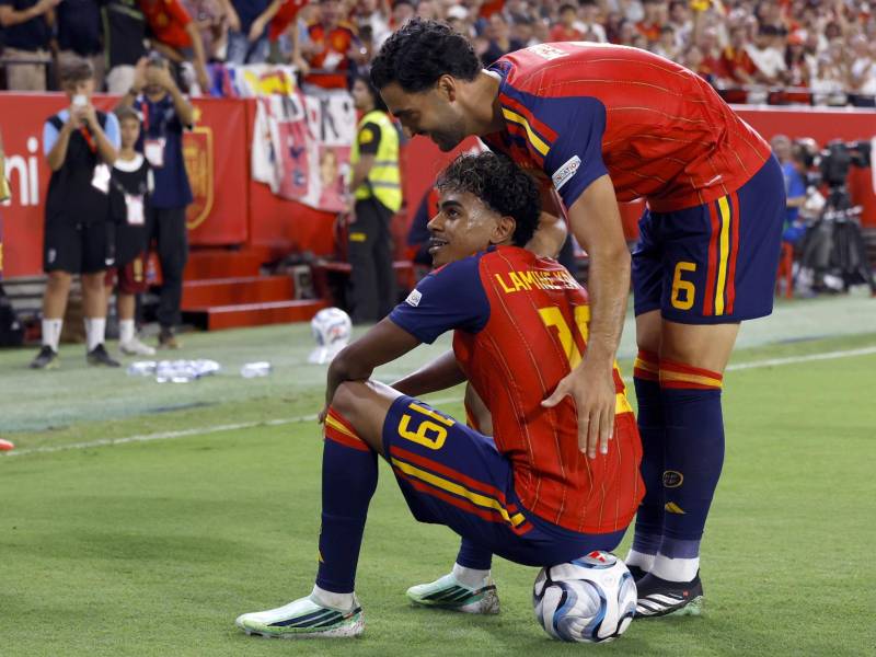 El joven atacante volvió a demostrar su calidad y capacidad ofensiva, siendo determinante para que España impusiera su superioridad ante Croacia.