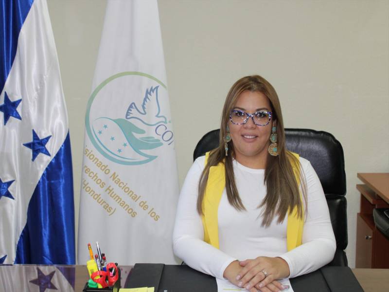 Blanca Izaguirre, titular del Conadeh.