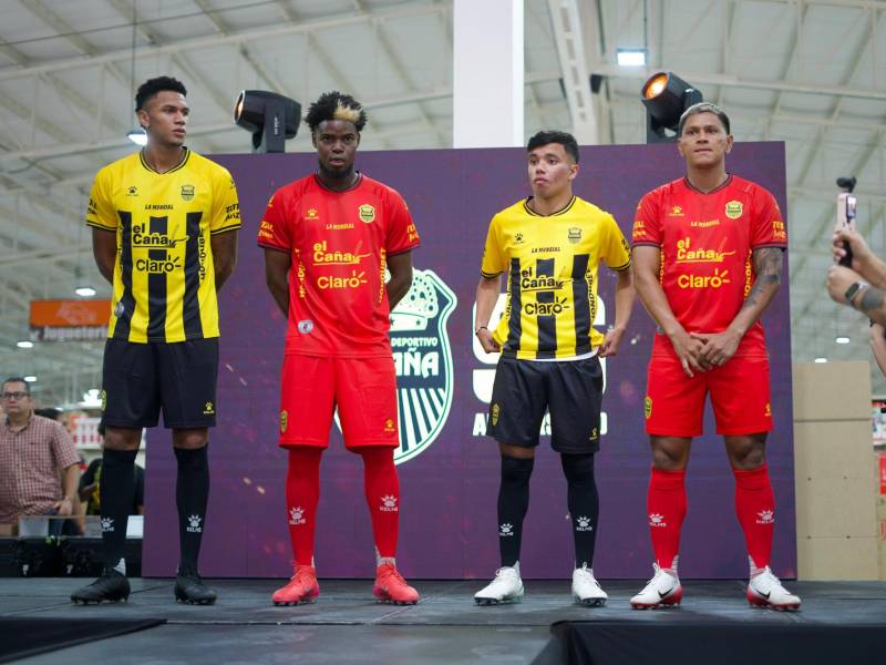 Las dos indumentarias del Real España de cara al torneo Apertura 2025.