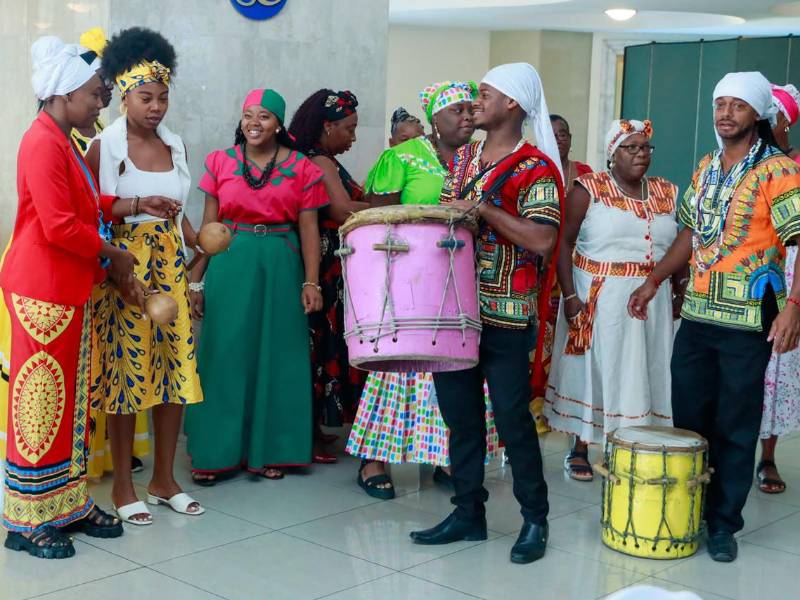 La actividad se desarrolló en el marco del Día Internacional de la Mujer Afrolatina.