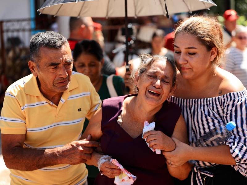 Padres del inspector Kevin Pérez.