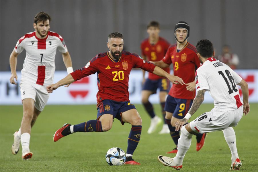 España receta tremenda paliza en las Eliminatorias de la Eurocopa 2024