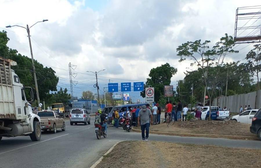 Un pasajero del bus rapidito resultó ileso. 