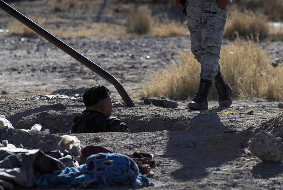 Descubren nuevos túneles en la Operación Frontera pactada entre México y Trump