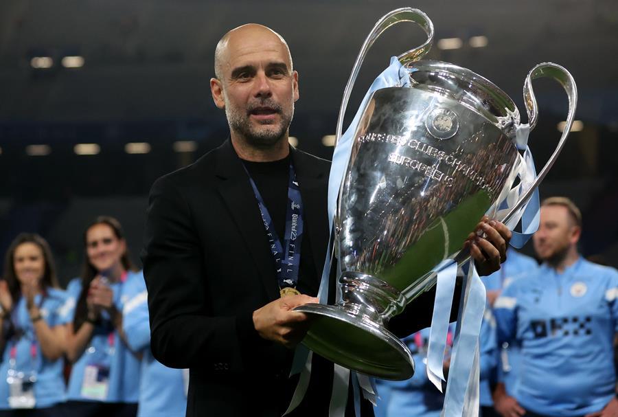 Pep Guardiola “advierte” al Real Madrid tras ganar la Champions