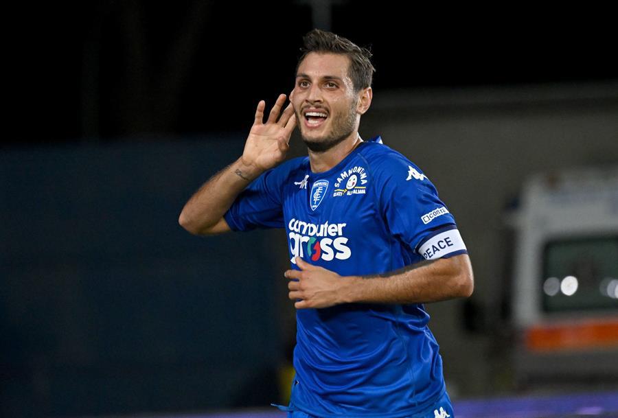 Bandinelli anotó el gol del descuento en antes de finalizar el primer tiempo.