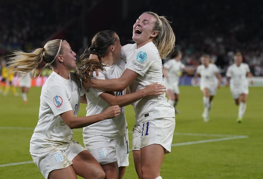 ¡Finalistas! Inglaterra golea a Suecia en las semifinales de la Eurocopa Femenina