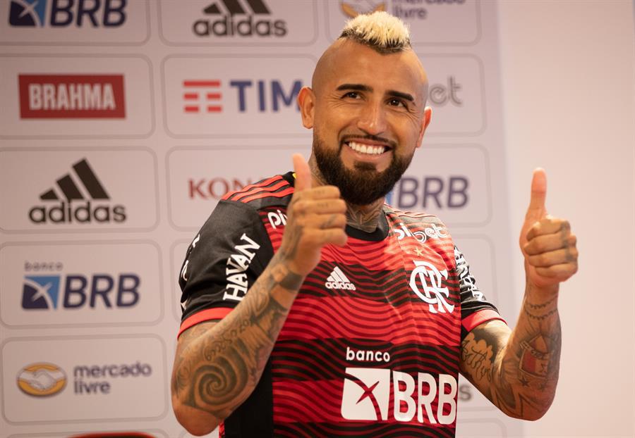 Arturo Vidal: “Siempre soñé jugar en el Flamengo y vengo a ganar títulos”