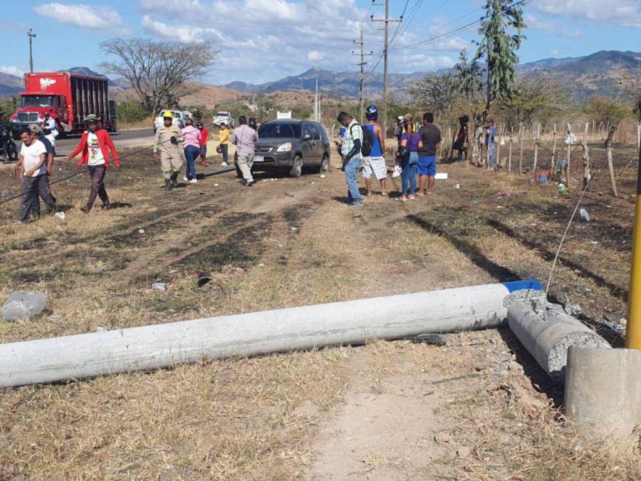 Un muerto y tres heridos deja aparatoso accidente en Choluteca
