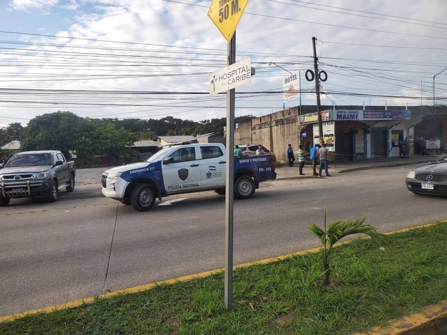 Transportista caminó encañonado y le dispararon 13 veces en Puerto Cortés