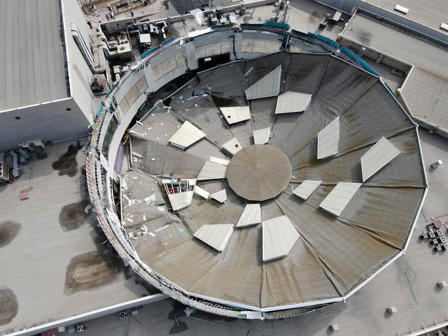 Desplome en un centro comercial deja ocho muertos y 80 heridos en Perú