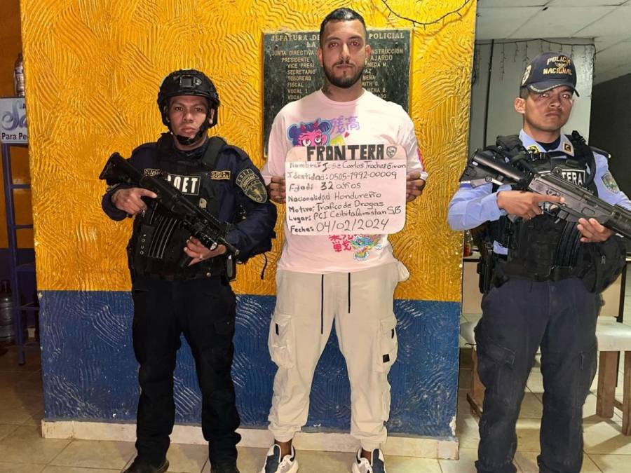 El locutor e influencer hondureño Fancony fue detenido el lunes 5 de febrero ha confirmado la Policía Nacional.