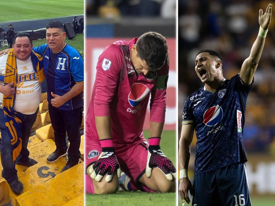 Las imágenes de la dolorosa goleada que sufrió Motagua (5-0) contra Tigres de México en el partido de vuelta de los cuartos de final de la Liga de Campeones de la Concacaf. Así fue la eliminación del Ciclón Azul en El Volcán.
