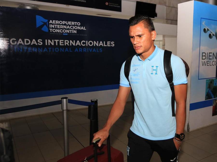 El zaguero Denil Maldonado también volvió a Tegucigalpa.