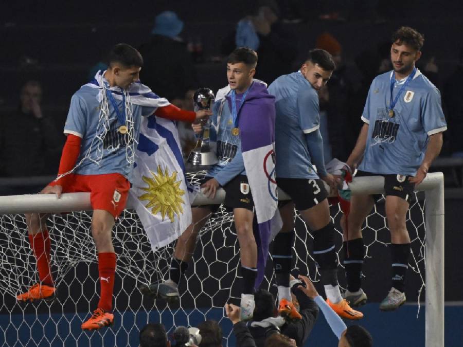 Uruguay campeón del Mundial Sub-20: Festejos y lágrimas en la final
