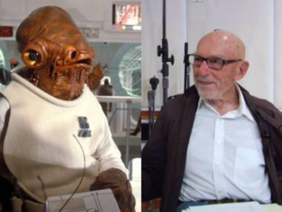 Erik Bauersfeld: el actor de voz falleció en 2016 a la edad de 93 años; su línea más famosa y citada con frecuencia: “¡Es una trampa!”, que lo dijo em “Return of the Jedi” y “The Force Awakens”.