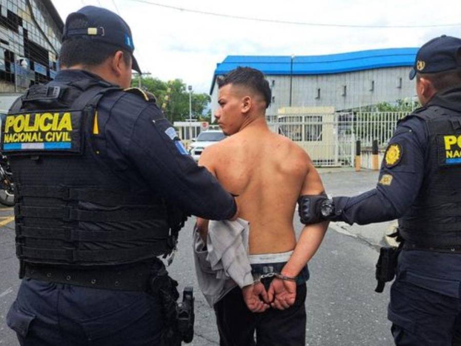 El hondureño Erick Guevara alias “Duende”, fue capturado el miércoles 2 de agosto con cinco envoltorios de marihuana.