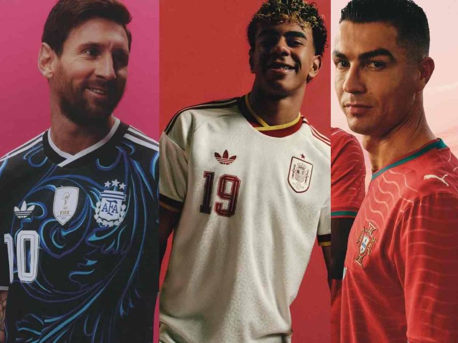 Fotos: Así serán las camisetas de las selecciones del Mundial 2026