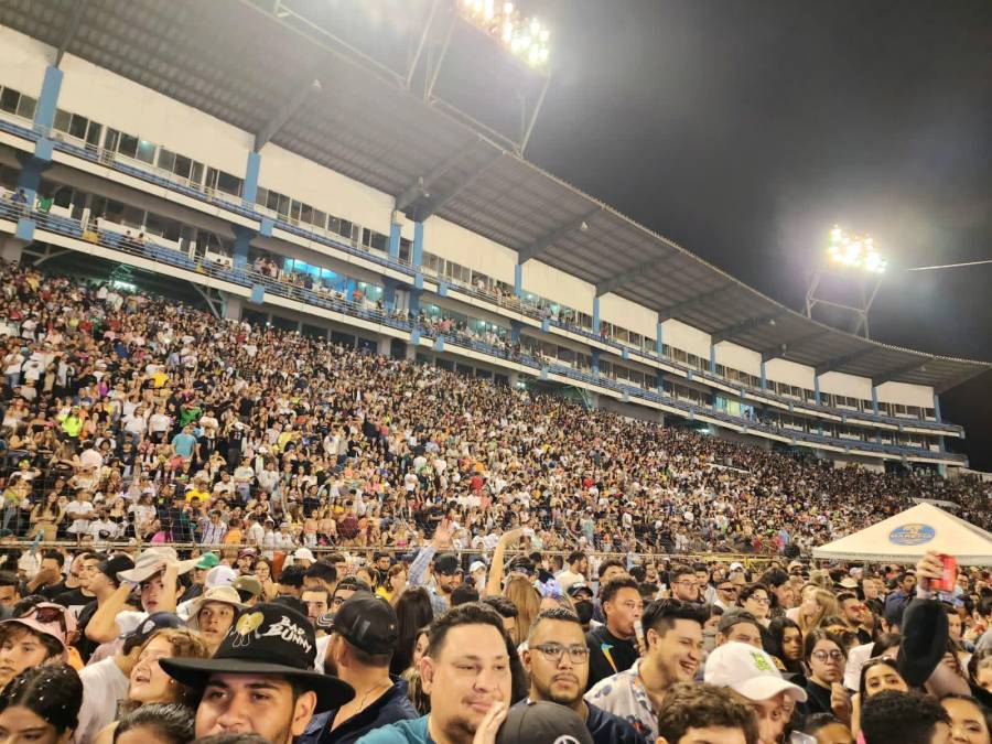 El concierto había sido anunciado a inicios de 2022 y desde ese momento los hondureños agotaron las entradas. 