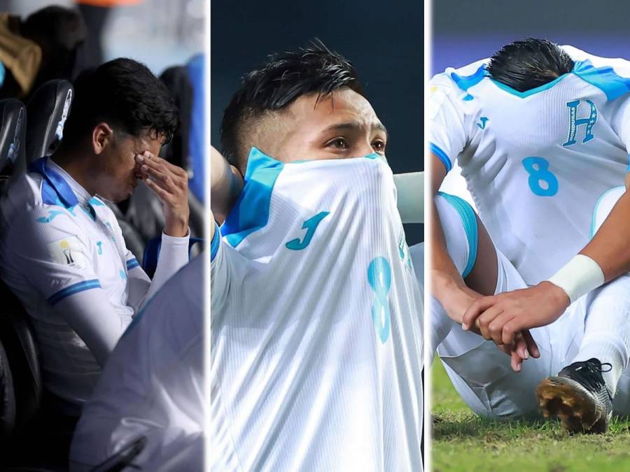 Las imágenes de la dolorosa eliminación de Honduras tras perder (1-3) contra Francia en la última jornada del Grupo F del Mundial Sub-20 de Argentina.