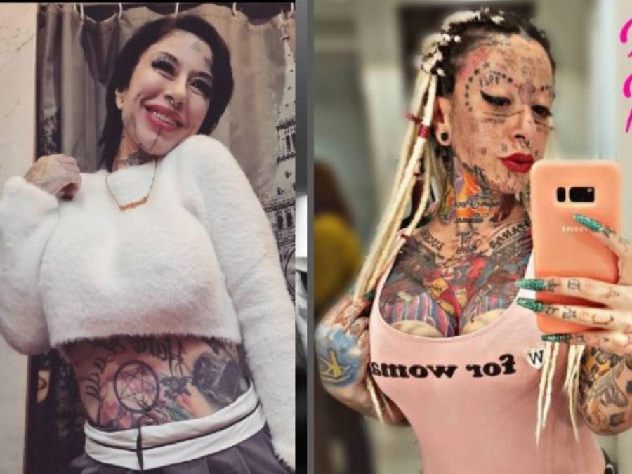 Lidia Reyes estuvo a 5 por ciento de romper el récord guinnes como la mujer más tatuada del mundo.