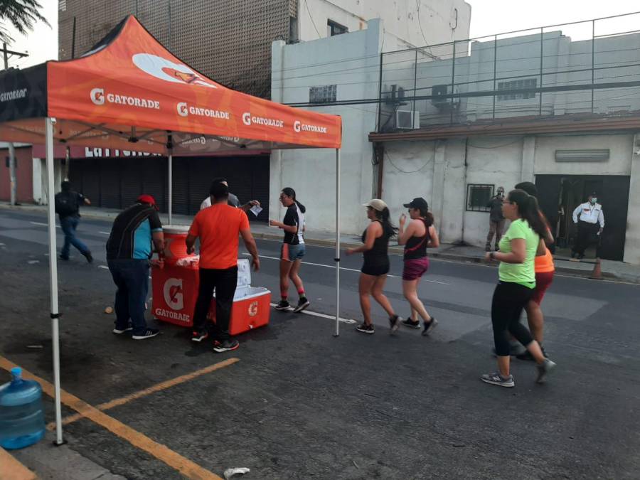 Primer bootcamp de Diario LA PRENSA, previo a la 46 Maratón de Diario LA PRENSA. 