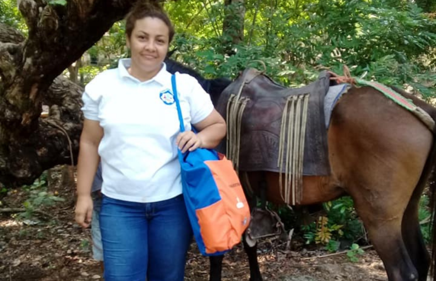 Allí estaba realizando el servicio social para titularse como licenciada en Enfermería.