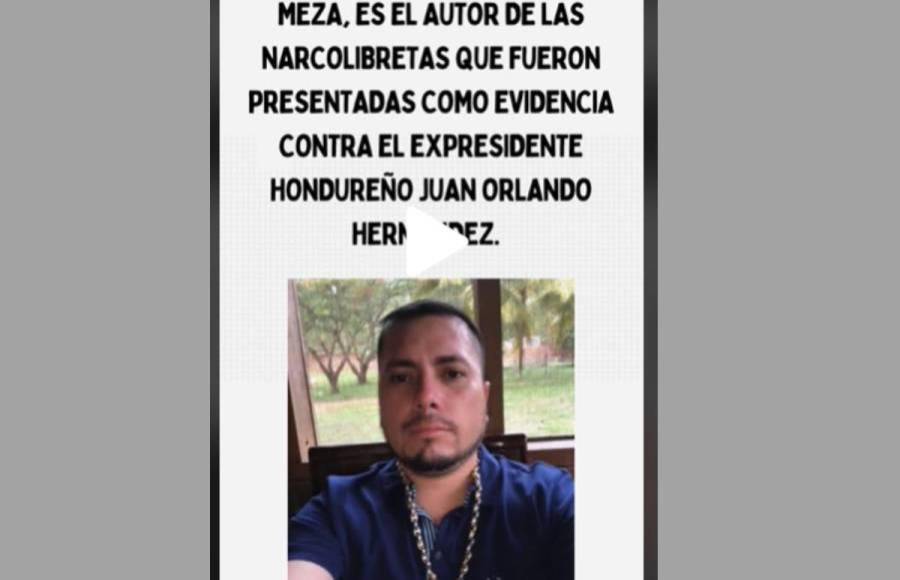 “Estoy a la orden y con la disponibilidad al día para lo que sea necesario para la agencia de la DEA poder trabajar para ellos, dándoles la información que ellos me pidan”, puntualizó Meza.