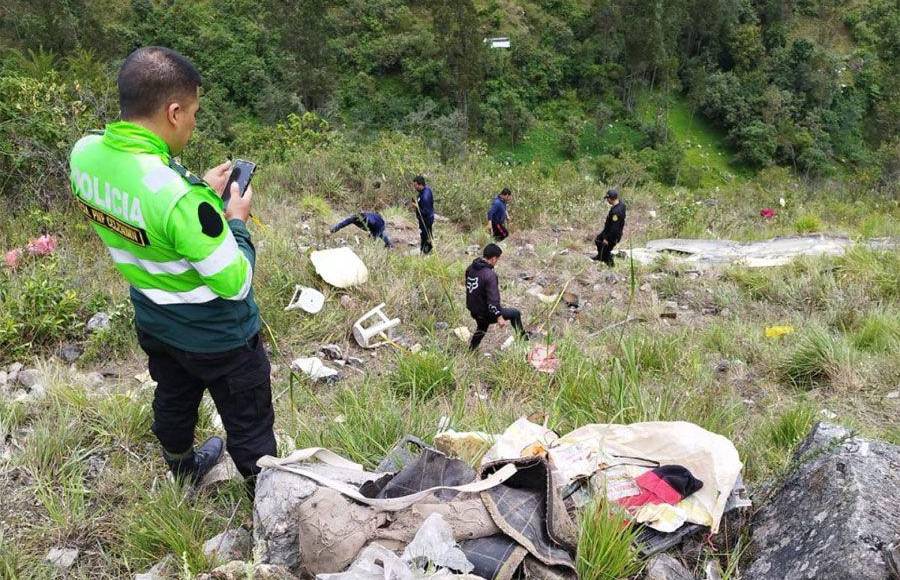 El autobús transportaba más de 50 pasajeros y se dirigía desde el distrito de Sorochuco a la ciudad de Cajamarca.