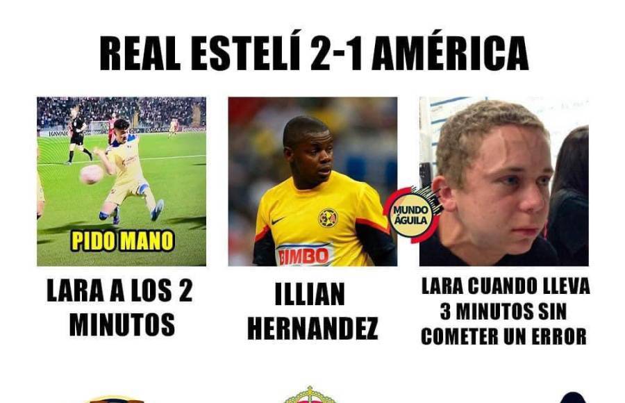 Memes destrozan al América de México tras perder ante Real Estelí