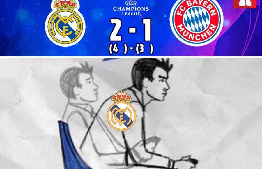 No olvidan al Barcelona: los jocosos memes que dejó el Real Madrid-Bayern