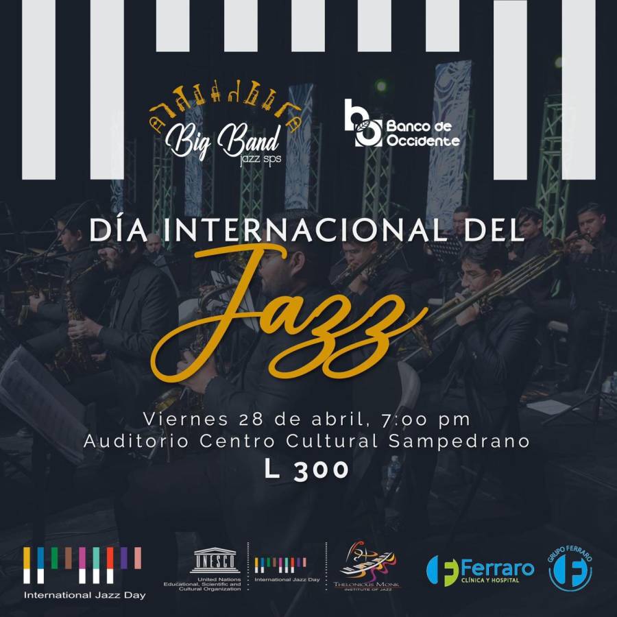 Big Band Jazz, un referente de arte, cultura y música en San Pedro Sula