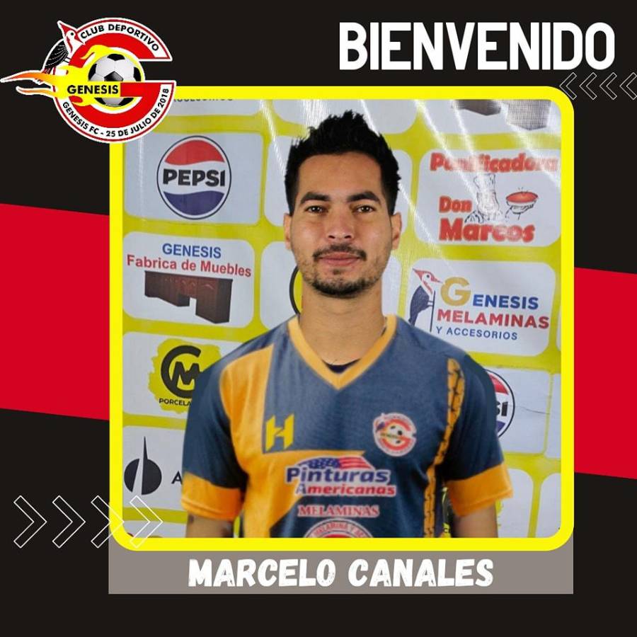 Marcelo Canales fue anunciado como segundo fichaje del Génesis.