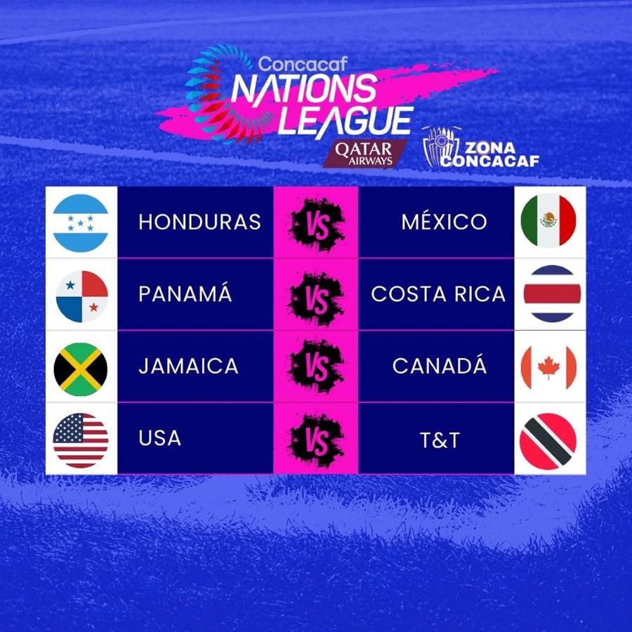 ¿Cuándo juegan? Honduras ante México en cuartos de Nations League