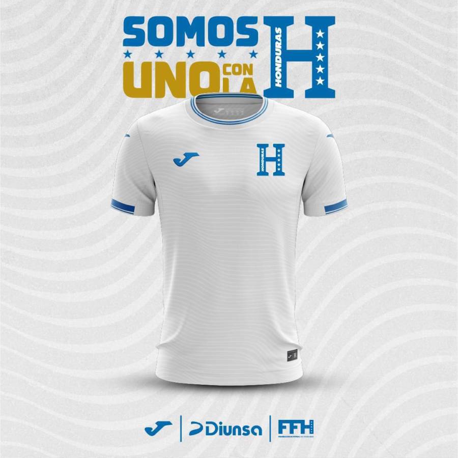 La nueva camiseta que utilizará la Selección de Honduras rumbo al Mundial del 2026.