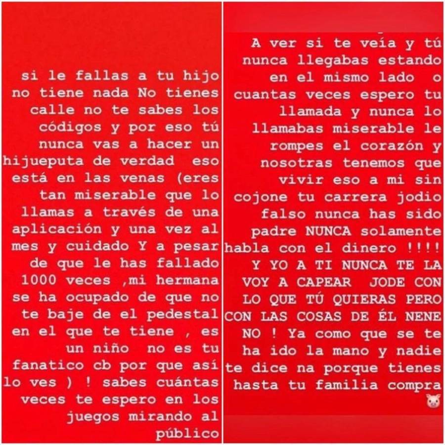 Los mensajes que han compartido las excuñadas de Anuel AA.