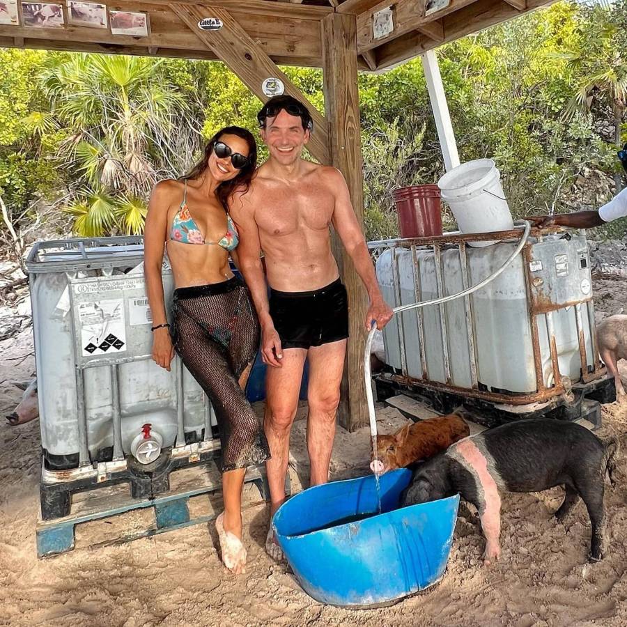 Irina y su expareja Bradley Cooper disfrutaron unas vacaciones juntos.