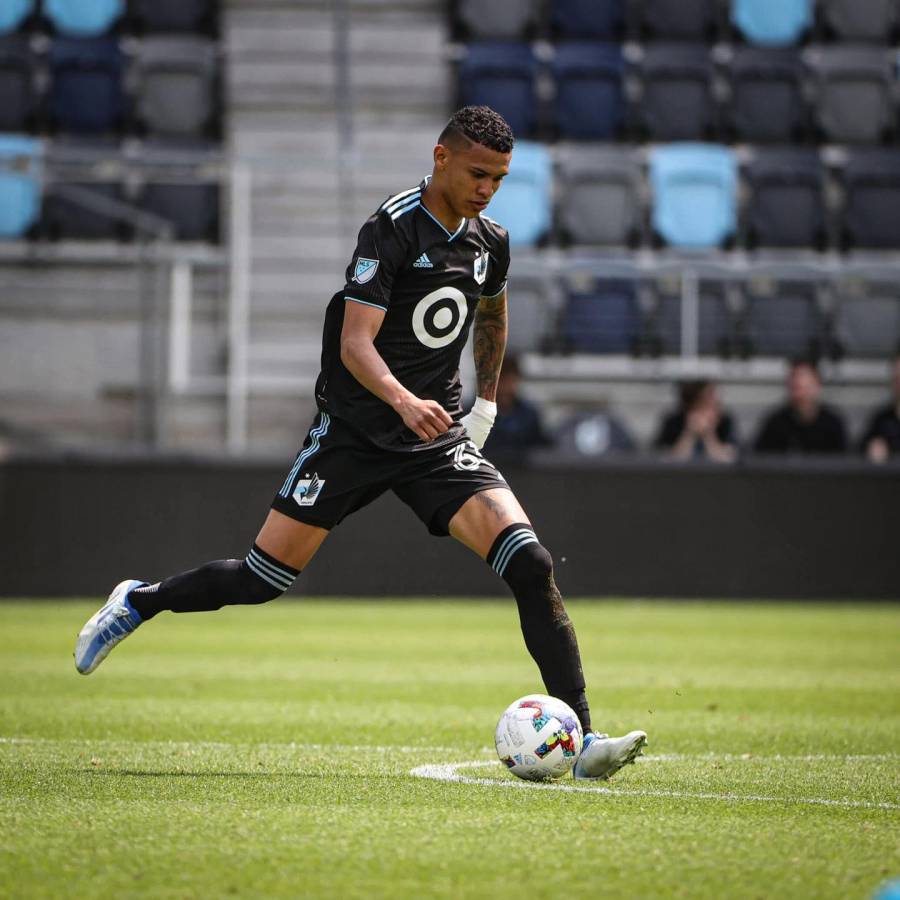 Kervin Arriaga es titular indiscutible en el Minnesota United de la MLS.