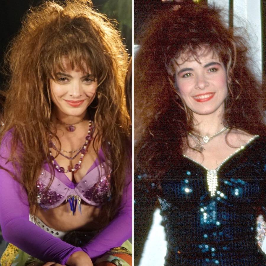 La actriz y bailarina Scarlet Gruber interpreta el papel de Gloria Trevi en la serie.