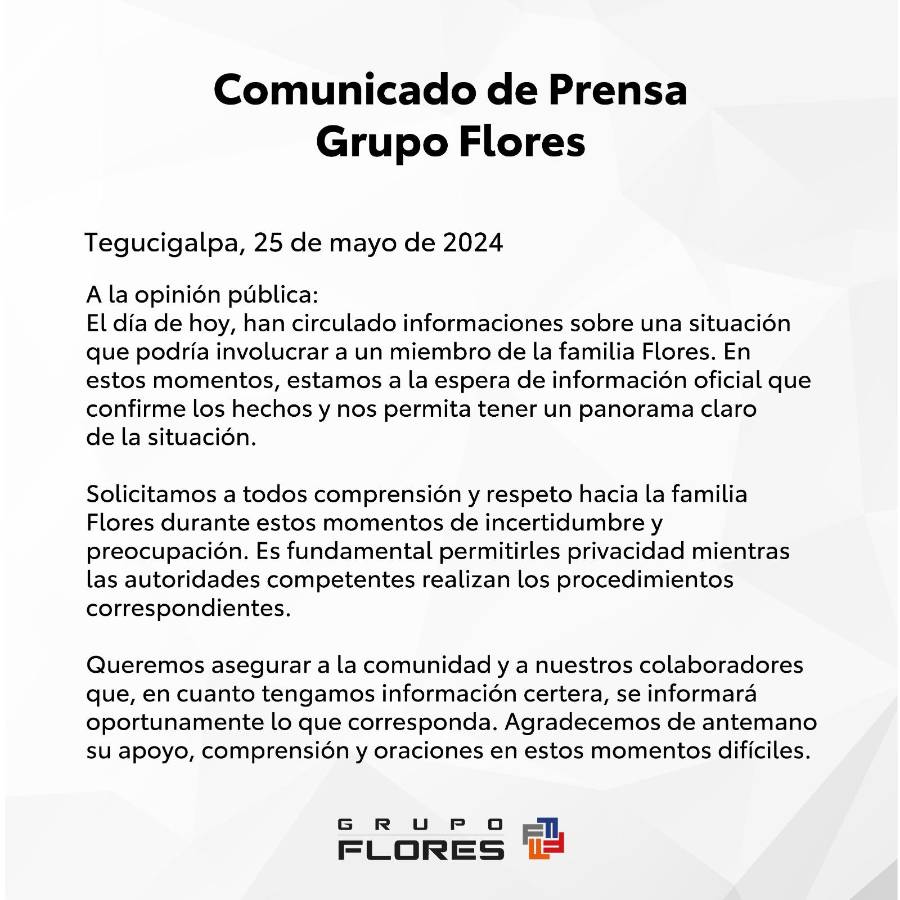 Avioneta en que viajaban empresario Allan Flores y piloto desaparece en Yoro