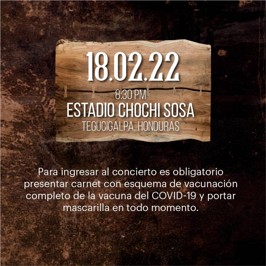 Presentar carnet de vacunas y portar mascarilla son las indicaciones para ingresar al recital.