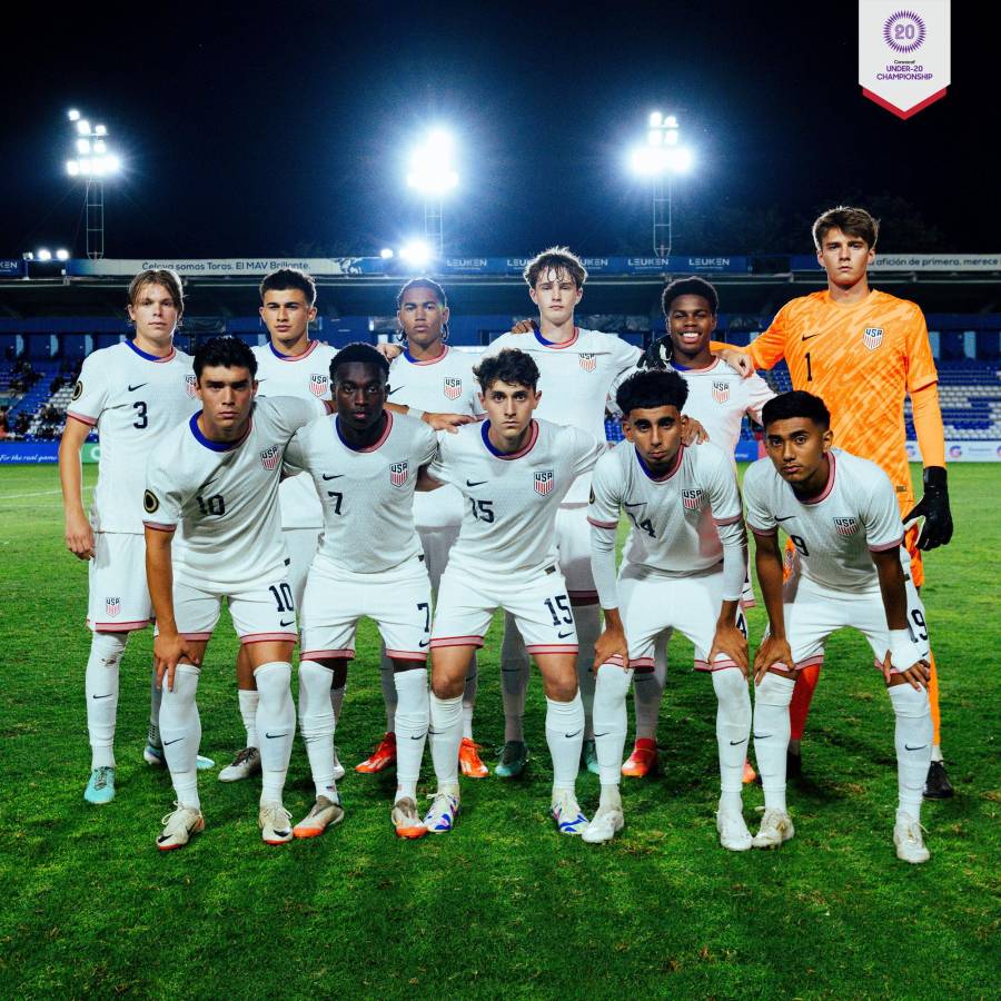 Keyrol Figueroa fue parte del 11 titular de la Sub-20 de Estados Unidos que enfrentó a Cuba.