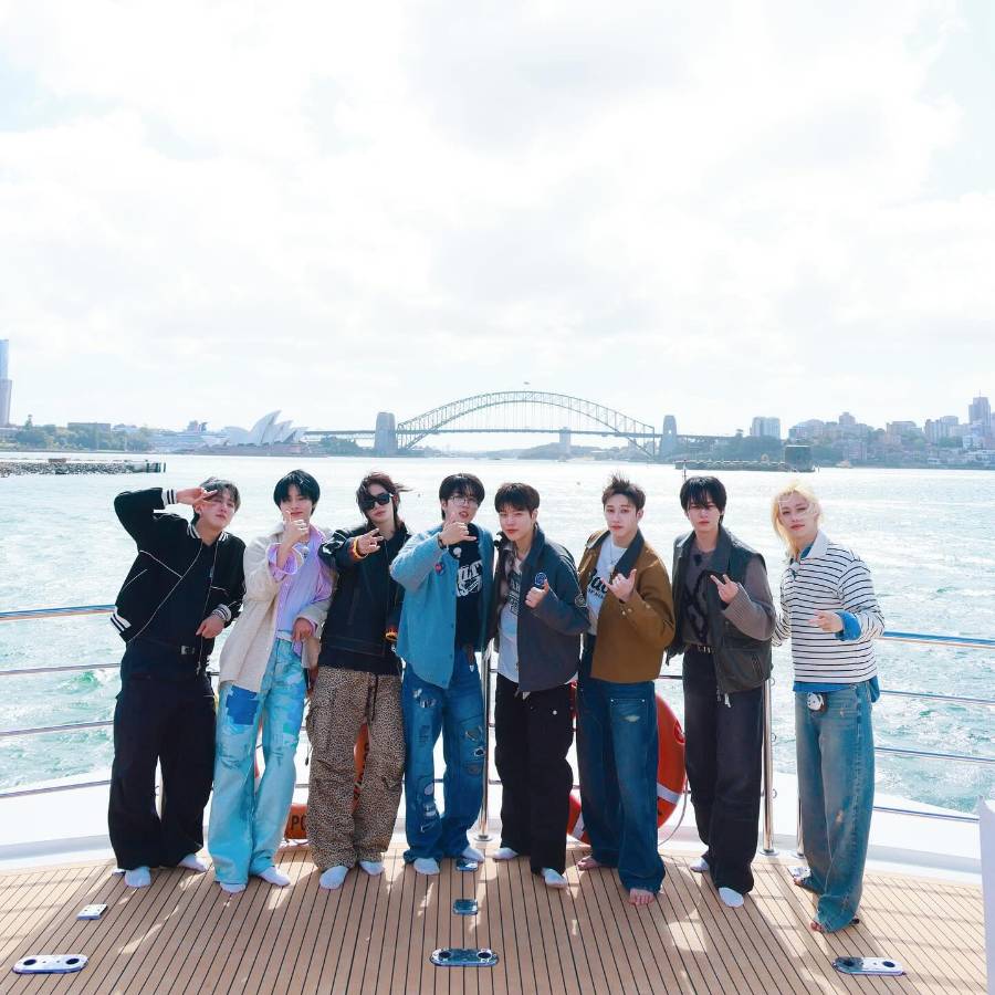 Imagen de Stray Kids en Australia.