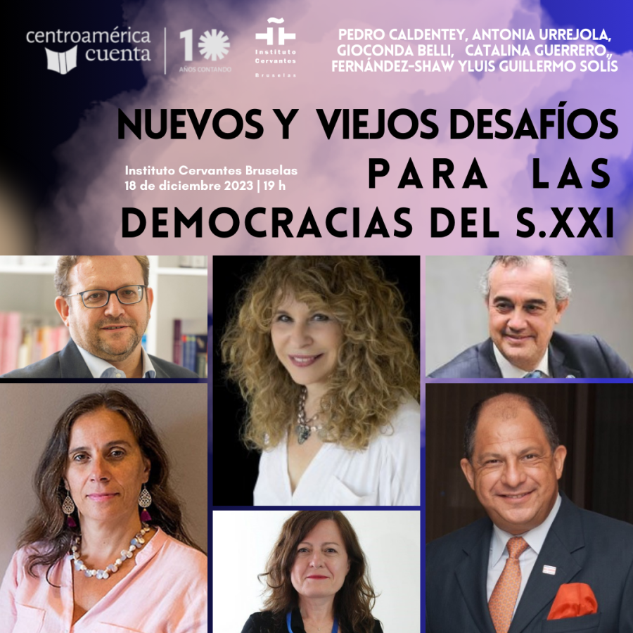 Últimos encuentros del Instituto Cervantes y Centroamérica Cuenta en el festival de literatura
